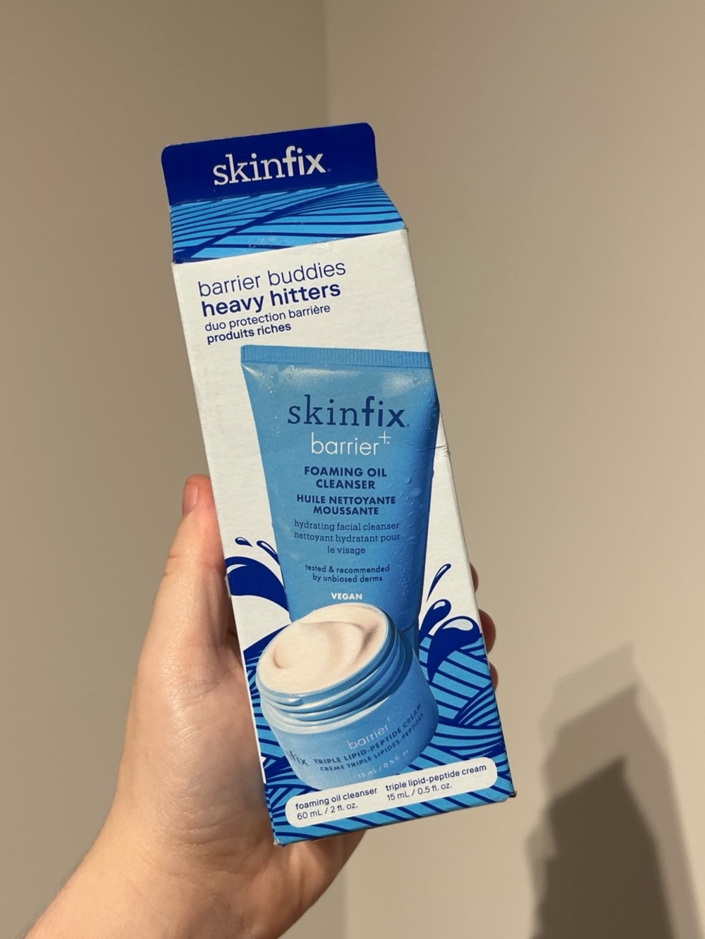 Skinfix Barrier+ Foaming Oil Cleanser & Triple-Lipid moisturizer Set